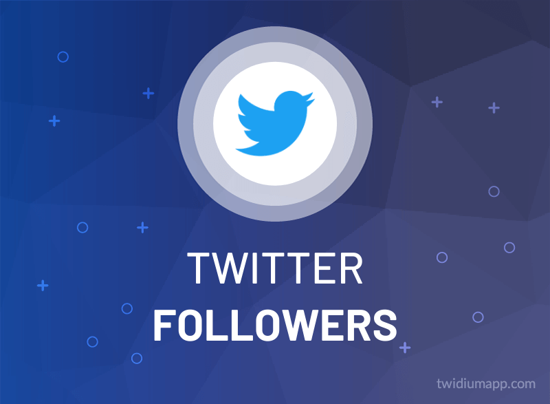 Free Twitter Followers - Real, Buy, Safe & Fast Delivery | TwiDiumApp